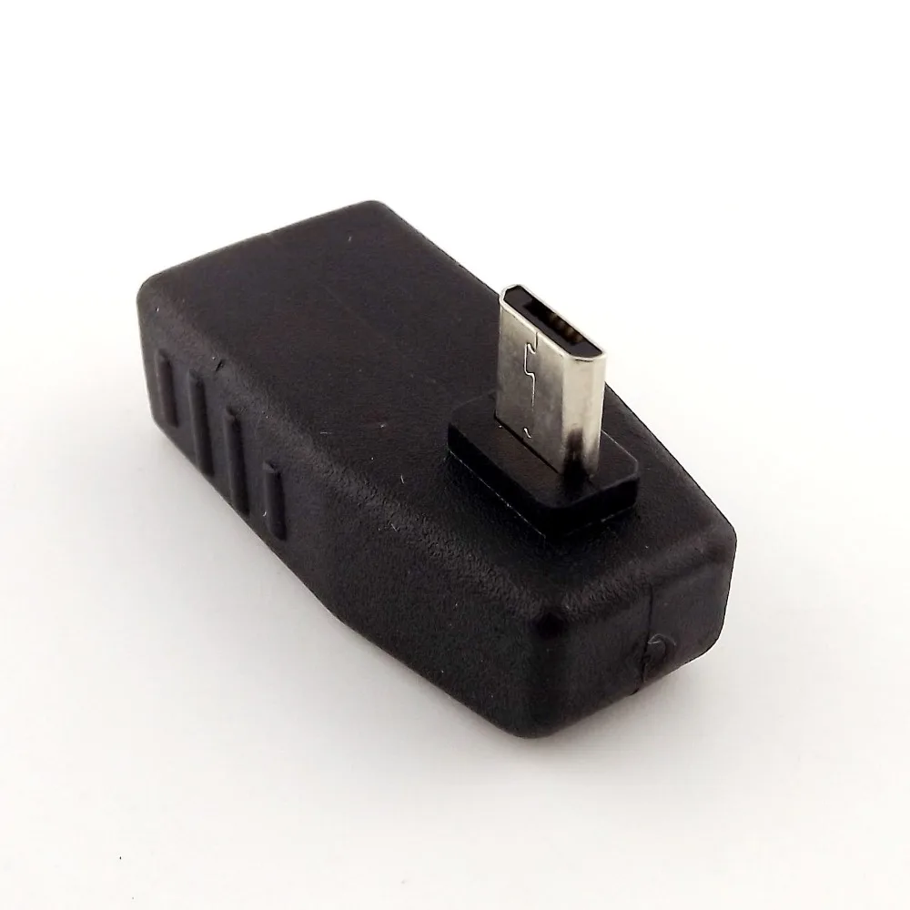 1 шт. правый угол Micro USB 5 Pin B штекер 2 0 A Женский хост адаптер OTG|pin pin|pin 5pin micro usb |
