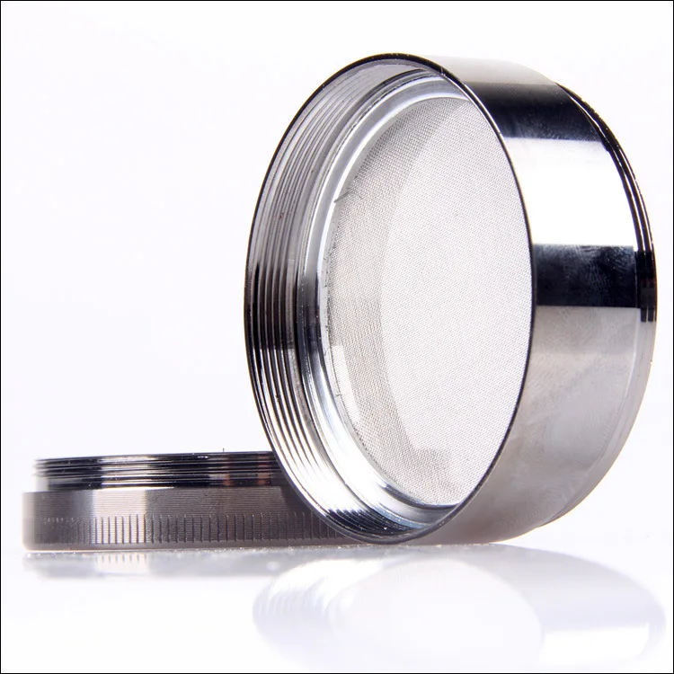 Chromium Crusher 5.5cm Herbal Herb Tobacco Spice Grinder Hand Muller 4 Parts Smoking Assistant Retail &ampWholesale Tool | Дом и сад