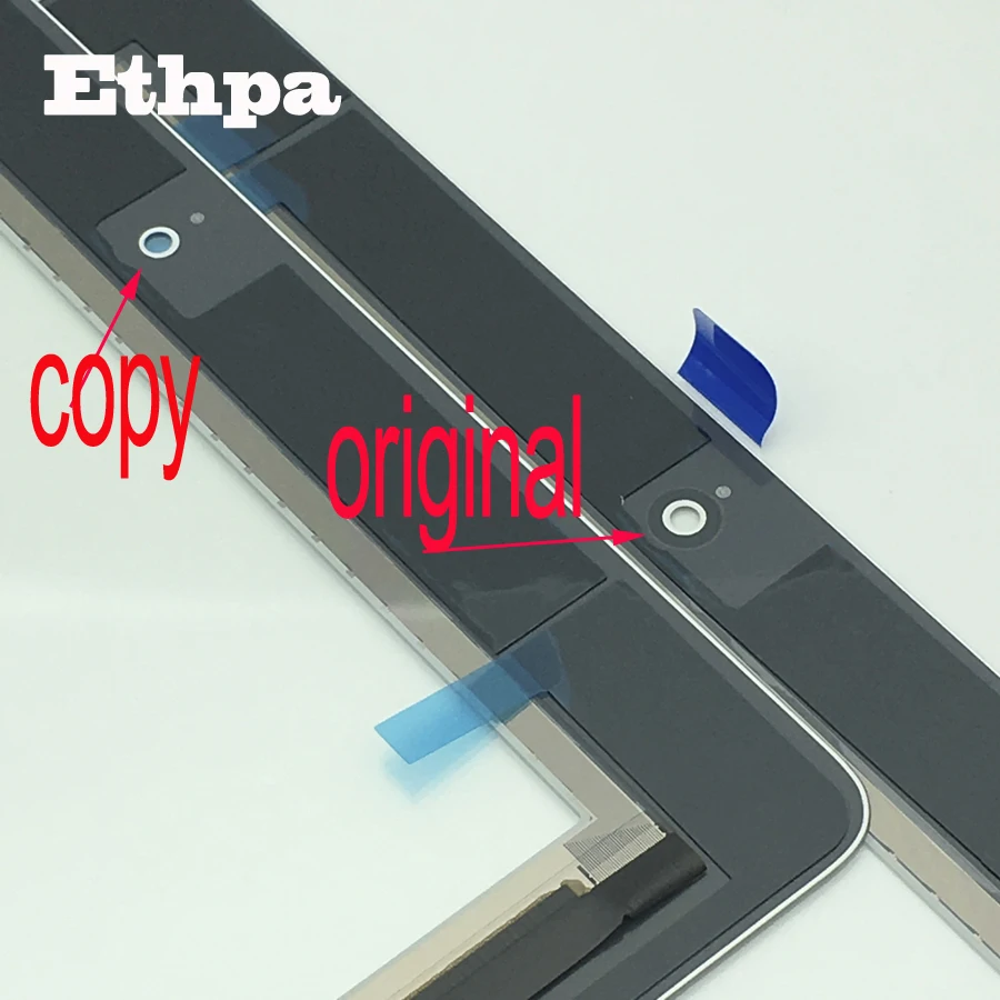 Оригинальная передняя Сенсорная панель Ethpa DHL бесплатная доставка для Ipad 2 A1395 A1396