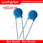 10 шт. Варистор 10D241K 240 В пьезорезистор 10D241