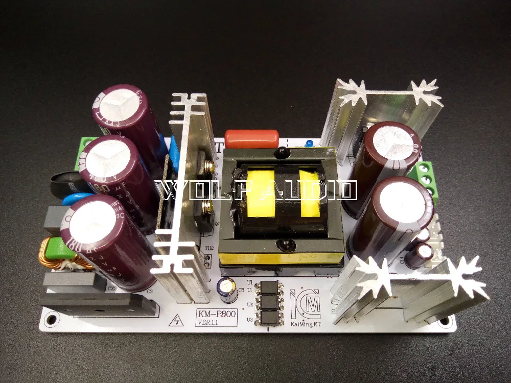 Большая мощность 800 Вт коммутационная плата питания PSU +-70 в/+-40 В/+-50 В/+-55 в/+-60 в для
