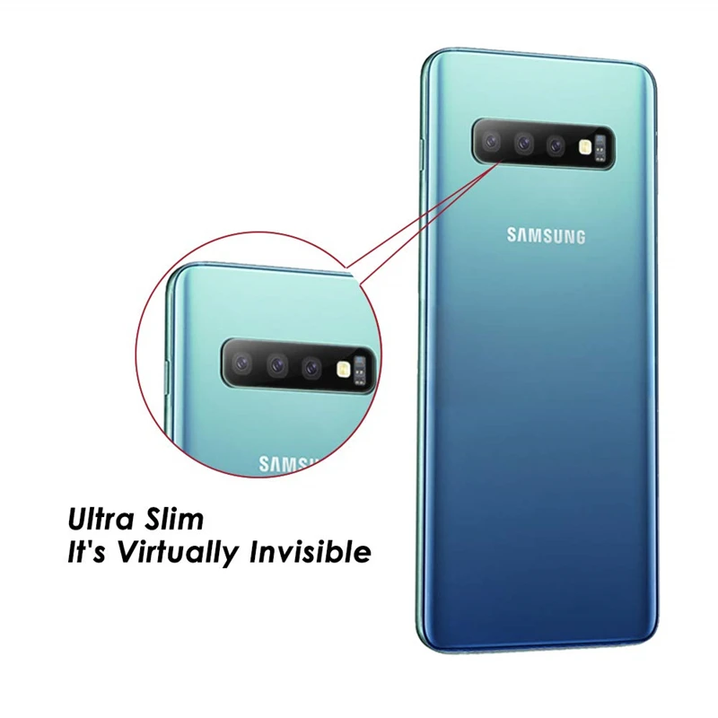 Объектив из закаленного стекла защитная пленка на весь экран для Samsung Galaxy S8 S9 S10