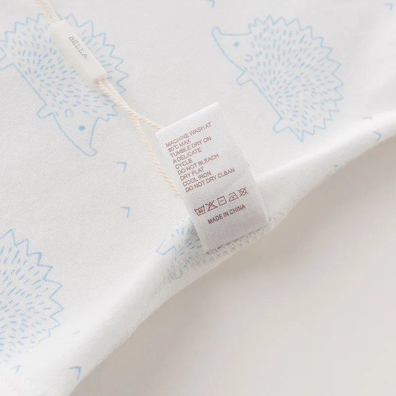 DB6488 dave bella/осенняя одежда для сна новорожденных мальчиков и девочек комплект