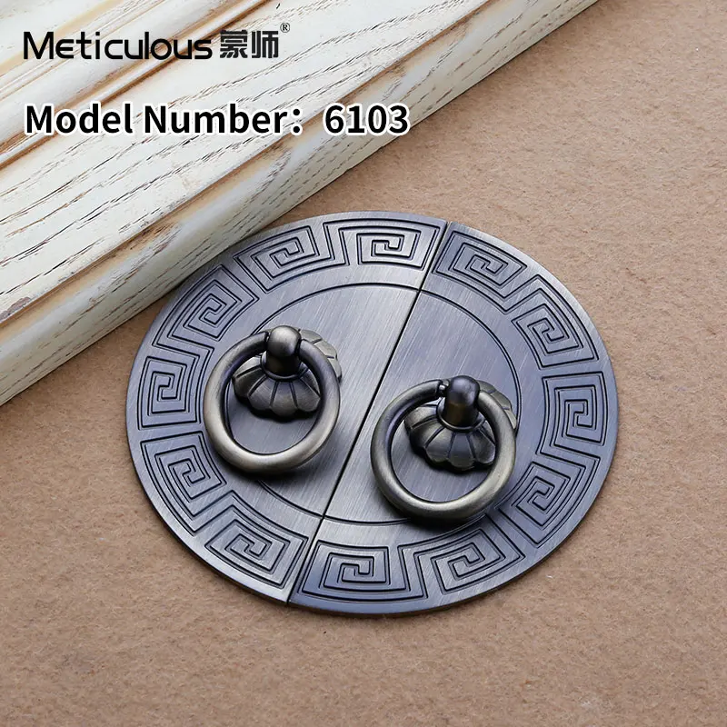 Тщательная 2 шт. цинковый сплав ретро украшение для кабинета ручки винтажные