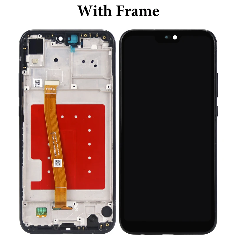 Для Nova 3E P20 Lite ЖК-дисплей с сенсорным экраном в сборе Замена для LCD инструментами |