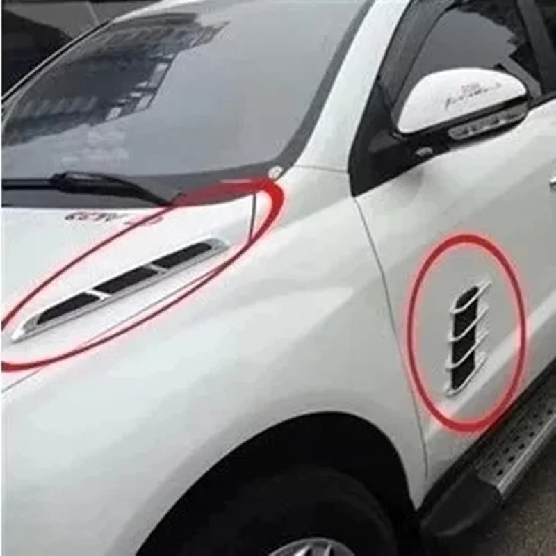Автомобильная наклейка shark gills боковые вентиляционные отверстия для Geely Emgrand GX7
