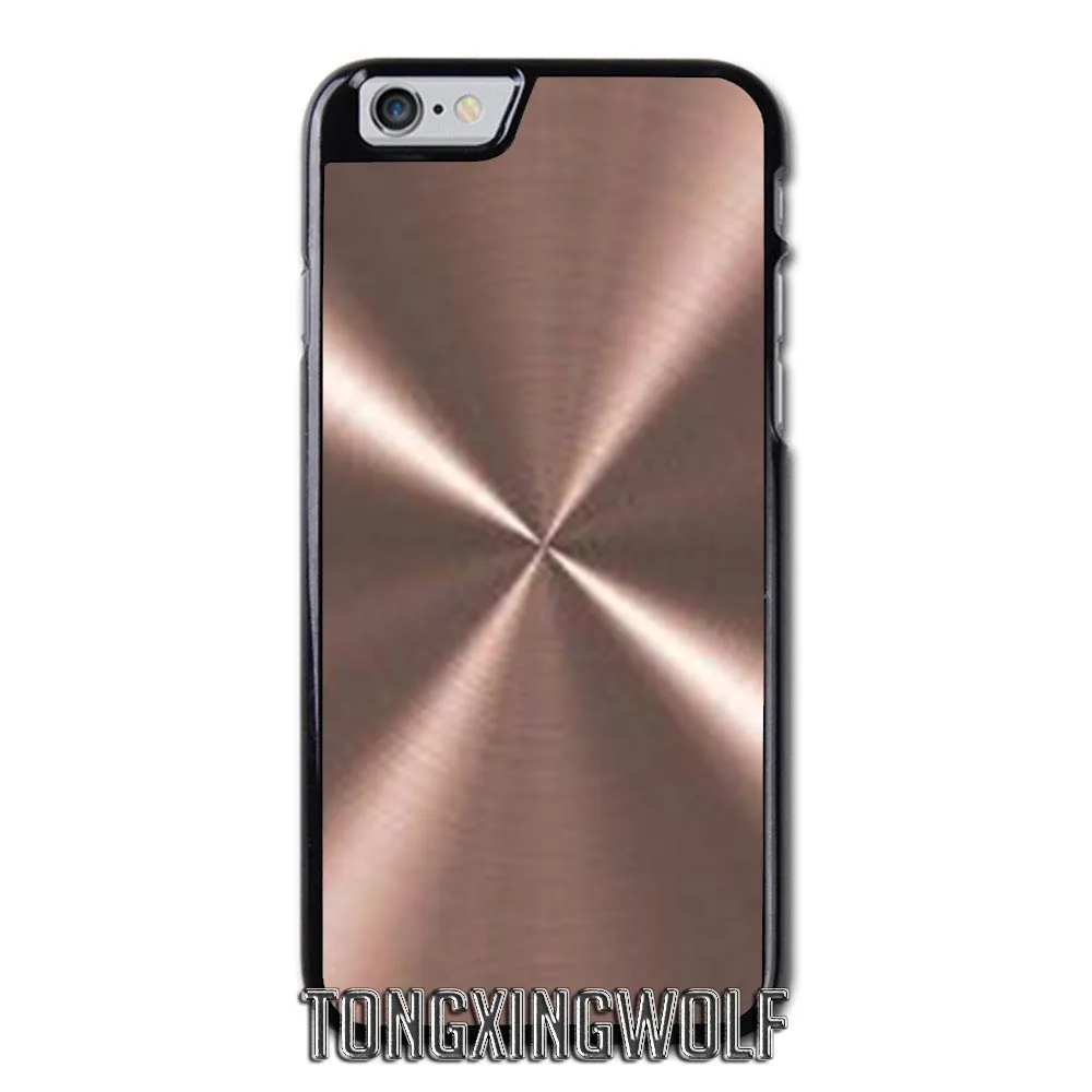 Матовый металлический текстуры чехол для Samsung Note 2 3 S4 S5 mini S6 S7 край S8 S9 iPhone 4 4S 5C 5 5S SE