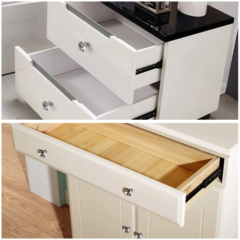 

4/6/8/12/16 Pcs/Set Furniture Handle With Screw Clear Crystal Glass Door Knobs For Drawer Cupboard Cabinet Wardrobe MJJ88