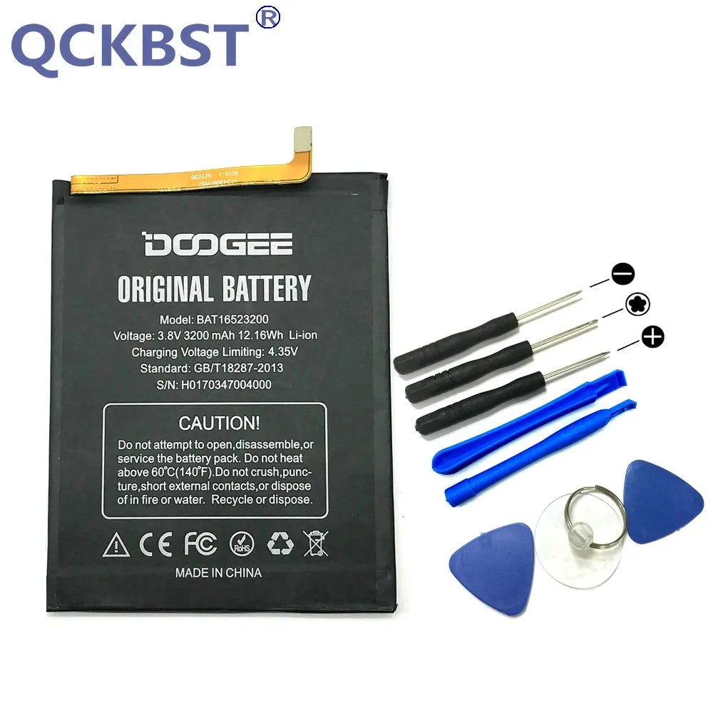Новый 3200 мАч BAT16523200 литиевая батарея и ремонтные Инструменты Для Doogee Y6 C Y6C MTK6750