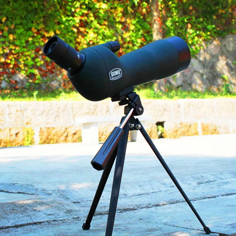 Gomu 20-60x60 мощный птичий зеркальный телескоп астрономический Монокуляр высокого качества водонепроницаемые Ландшафтные линзы со штативом