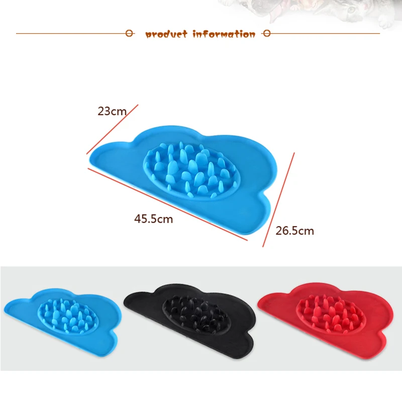 Силиконовый FeedersContainer для собак кошек медленная еда питье поедание антиудушная