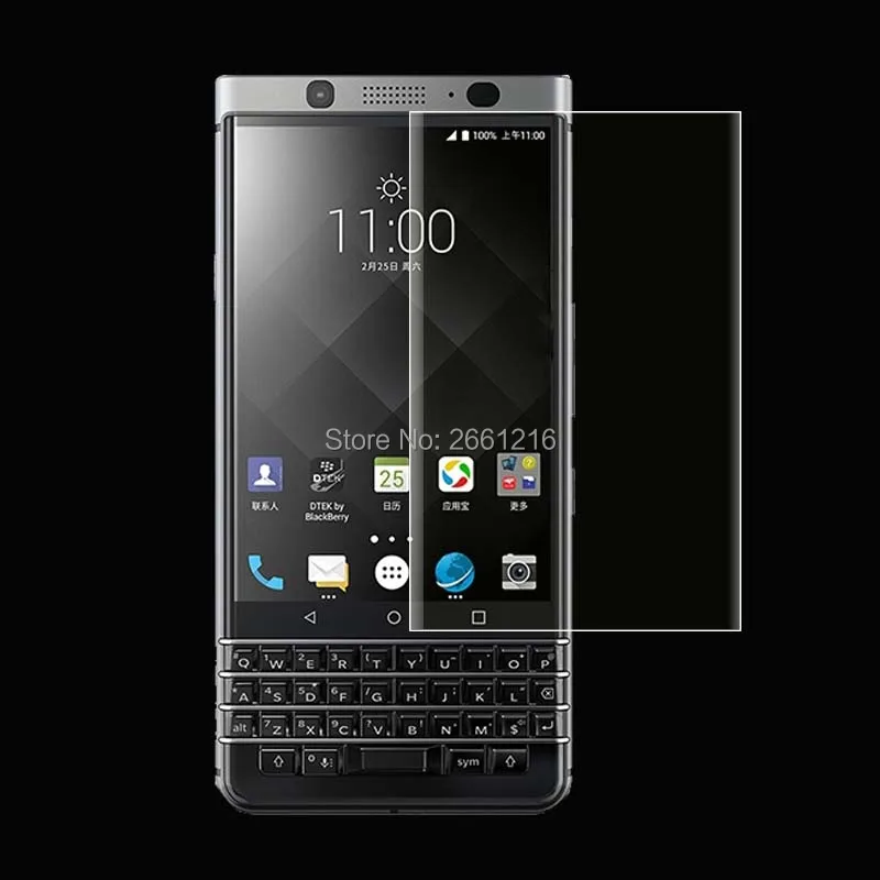 Для BlackBerry KEYone/DTEK70 4," 2 шт = передняя+ задняя тонкая защитная пленка из мягкого ТПУ