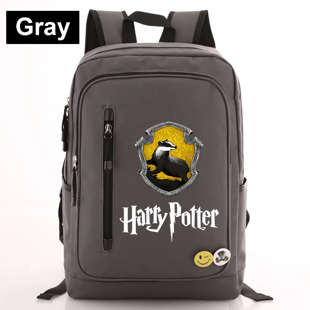 Модная школьная сумка с надписью Magic Shool Slytherin Gryffindor для мальчиков и девочек