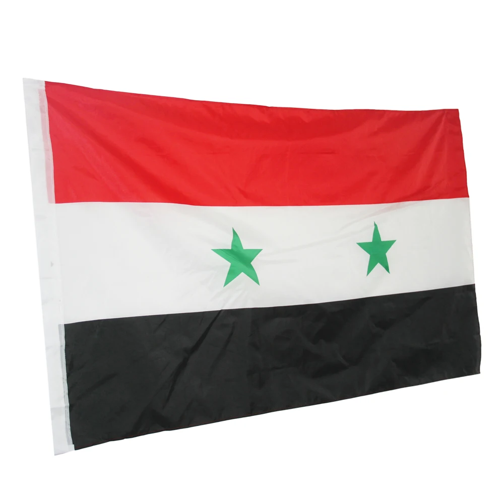 Сирия флаг баннер 3*5 футов национальный для фестиваля оформление дома