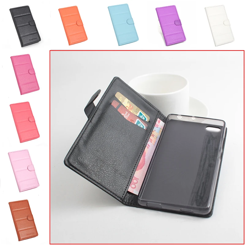 For ZTE Z9 MAX Phone Case Folio Flip Pure Color Lichee Pattern PU Leather Wallet Cover Cash/Card Slots sanheng | Мобильные телефоны
