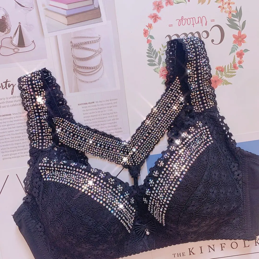 Сексуальный бюстгальтер с глубоким v образным вырезом Дамский вырезами и