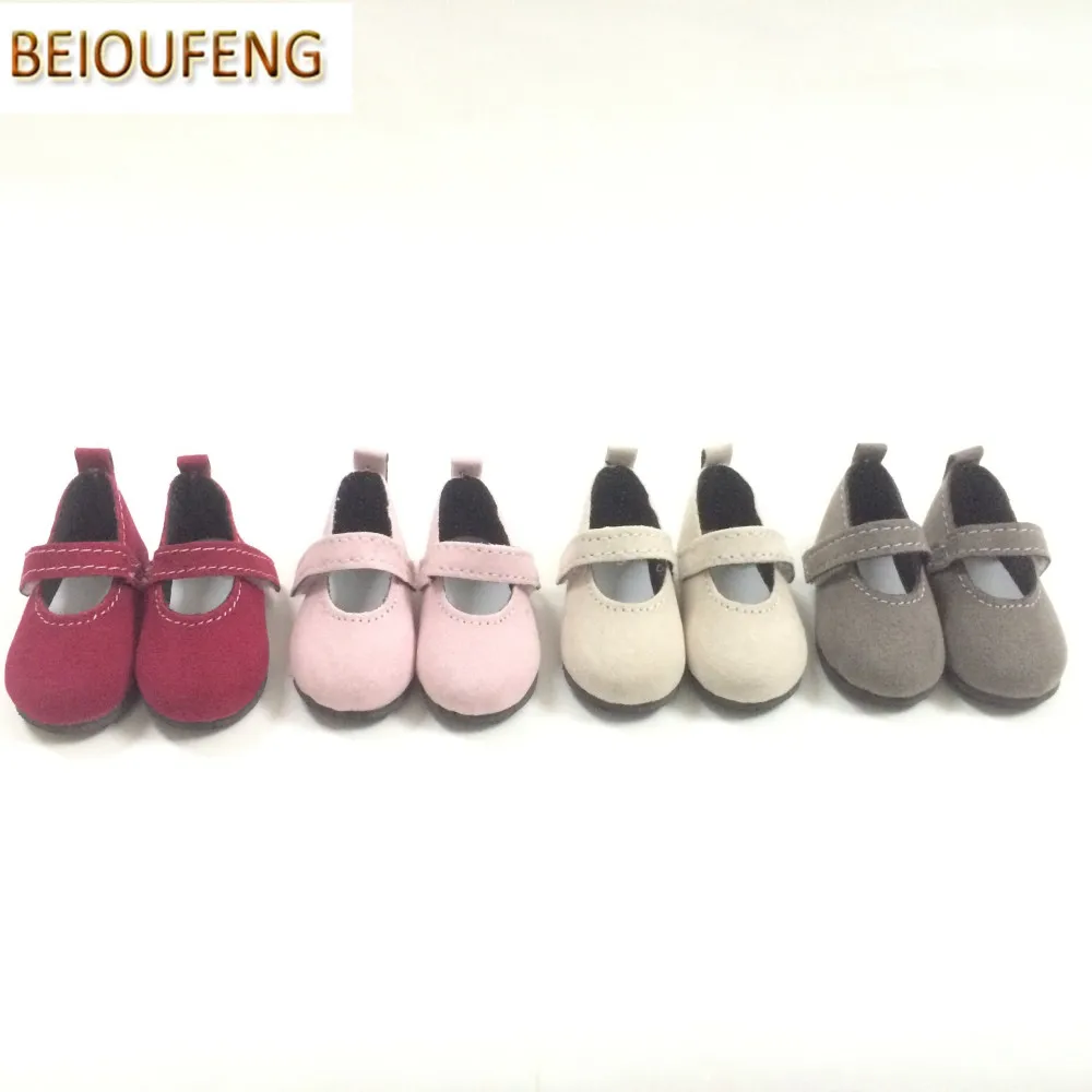 BEIOUFENG 6 см кукольная обувь для Paola Reina, кукольные сапоги для куклы Minifee 1/4, BJD обувь, спортивная обувь для кукол Corolle 2 пара/лот