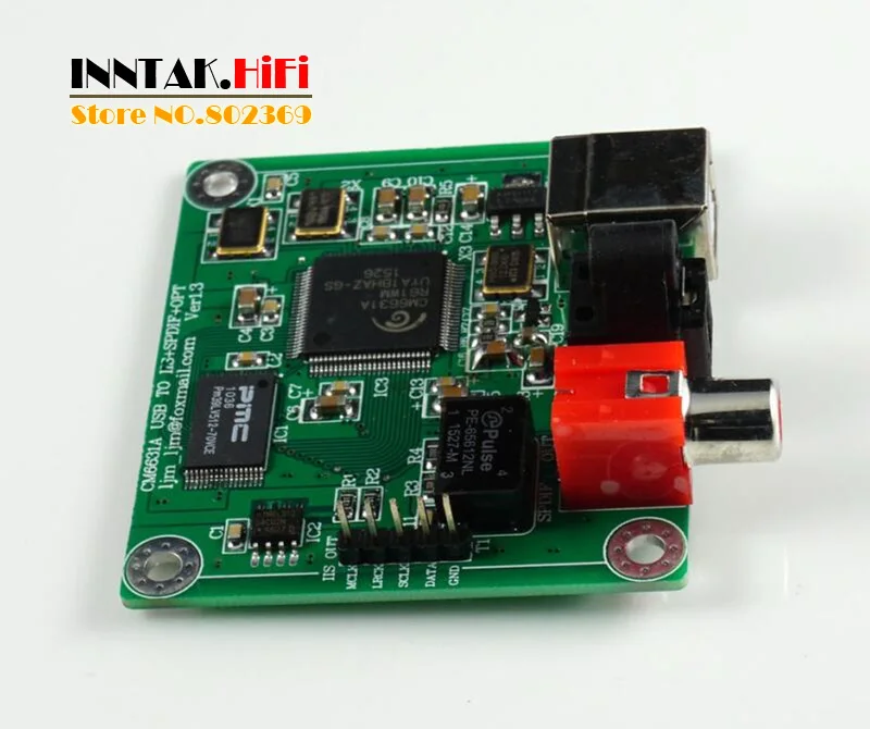 Новая версия CM6631A цифровой интерфейс USB 24Bit 192k в SPDIF с поддержкой