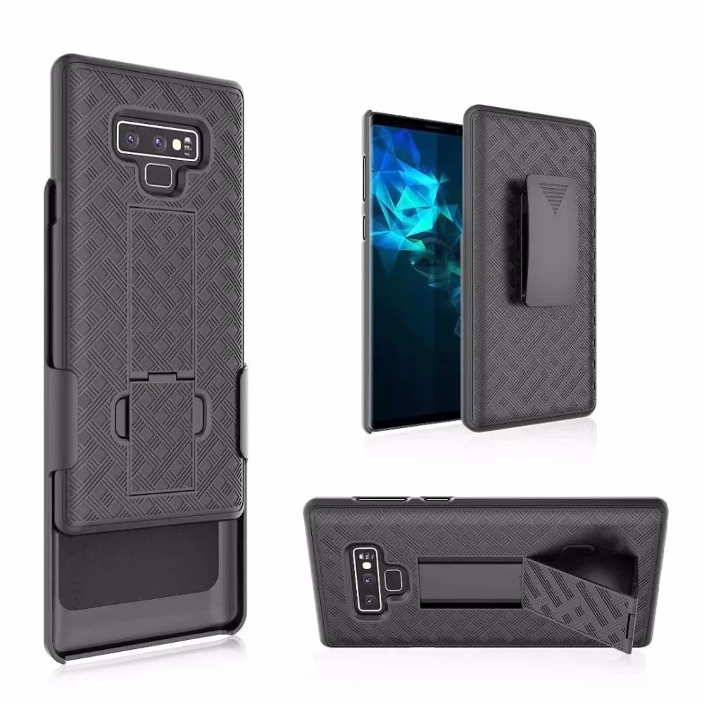 Сильно 3 в одном note 9 чехол спортивный Поворотный Зажим для ремня кобура Подставка