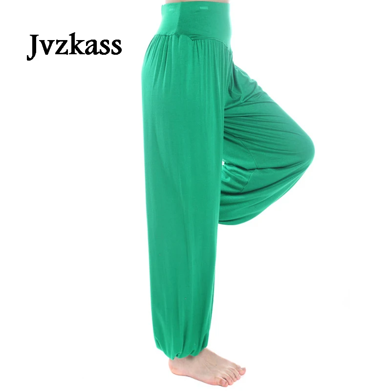 Jvzkass 2019 новые брюки из модала с фонариками женские танцевальные летние свободные