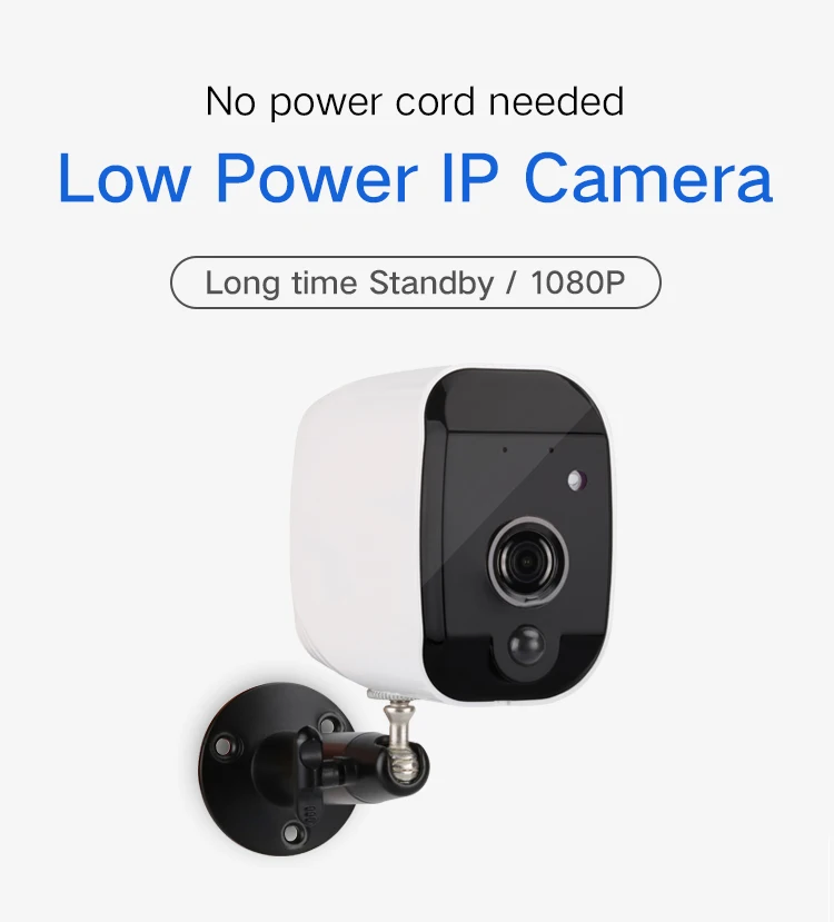 2MP батарея wifi IP камеры P2P мобильное управление перезаряжаемые ИК видения уличные камеры видеонаблюдения двухстороннее аудио 1080P wifi cam