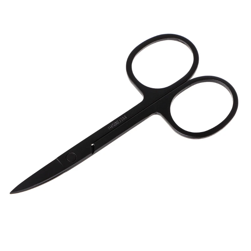 1 шт. Портативный ножницы для стрижки бровей Нержавеющая сталь волосы снятие