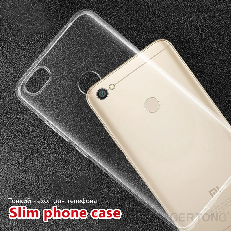 Clear Case for Xiaomi Mi A1 Redmi Note 5A Prime Y1 Lite 4A 4X 4 Pro 3 2 5X 6 5S Plus 5 4C Mi5C Mi4S Mi3 Mix Max Soft |