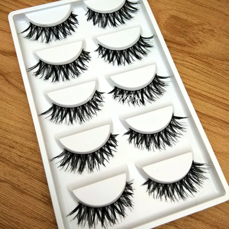 Накладные ресницы YOKPN сотканные вручную из хлопка накладные с перекрестными