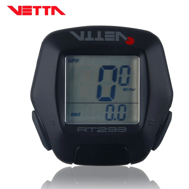 

VETTA RT233 bicycle bike cycling Computer wired speedometer Speed computer waterproof