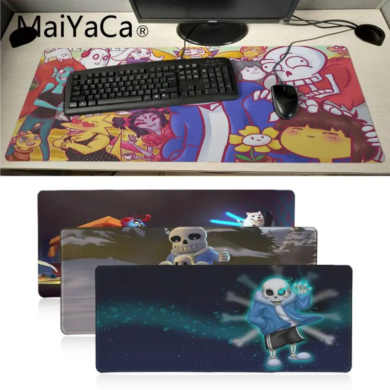 MaiYaCa Новый undertale резиновые Мышь прочный Настольный pad Профессиональный резиновый