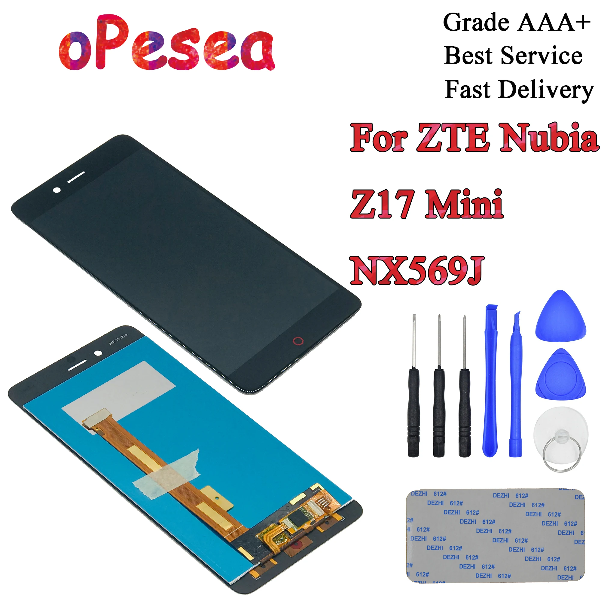 OPesea 5 2 ''для ZTE Nubia Z17 mini NX569H NX569J ЖК дисплей панель сенсорный экран дигитайзер