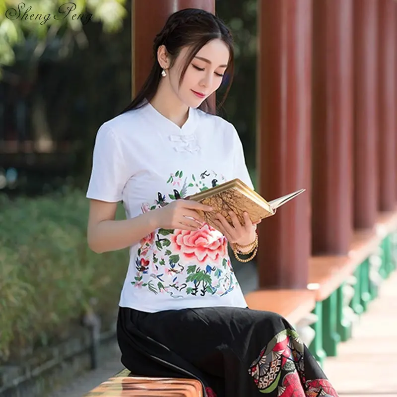 Новая летняя одежда Китайский традиционный cheongsam лучших восточных китайский традиционный китайский одежда для женщин Q319