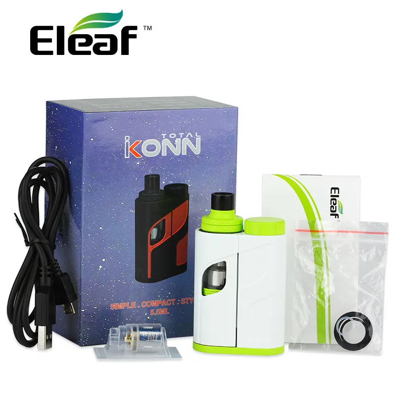 Оригинальный 50 Вт Eleaf iKonn Total комплект для электронной сигареты 5 мл Элло мини XL