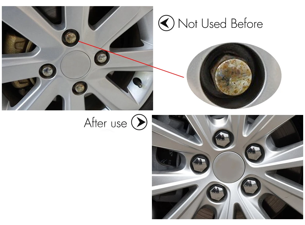20pcs 17mm Wheel Lug Nut Center Cover Caps + Removal Tool for VW Golf Passat Cabrio For Audi A1 A3 A4 Q5 Q7 TT Car Styling | Автомобили и