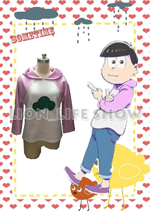 Mr Osomatsu San 2rd сезон толстовка с капюшоном свитер для косплея РУБАШКА УНИСЕКС
