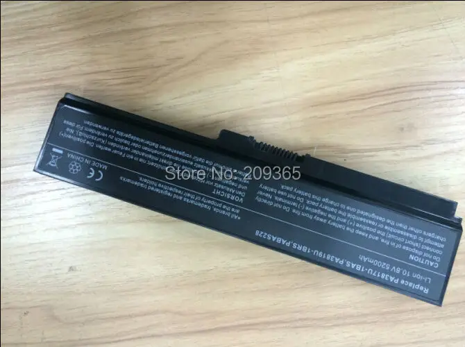 Аккумуляторная батарея для ноутбука PA3817U 1BAS 1BRS PABAS117 PABAS178 PABAS227 PABAS228 ноутбуков