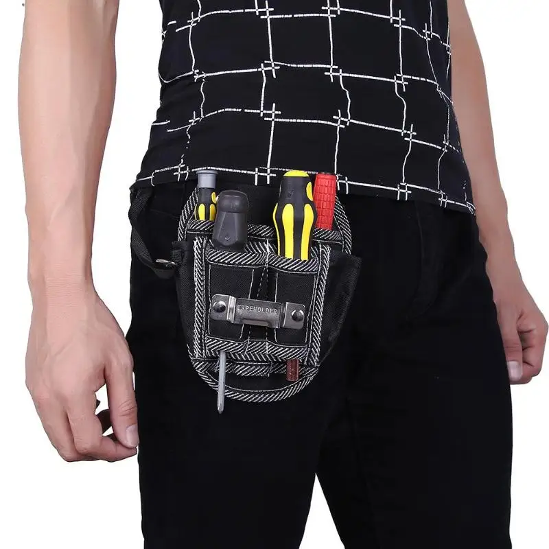 600D Polyester Electrician Multifunction Utility Waist Storage Tool Bag Hardware Repair DIY Belt Organizer Toolkit | Инструменты