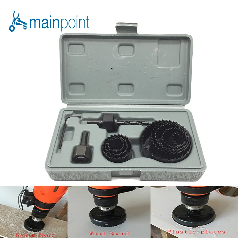 Набор сверл Mainpoint для отверстий по дереву комплект из 11 насадок (19 64 мм) сверления