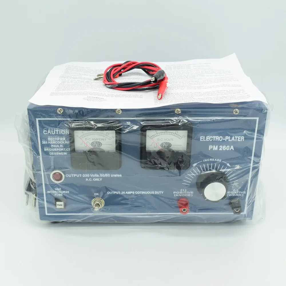 30A Платиновые украшения Платер гальванических выпрямителя 220V серебряное и