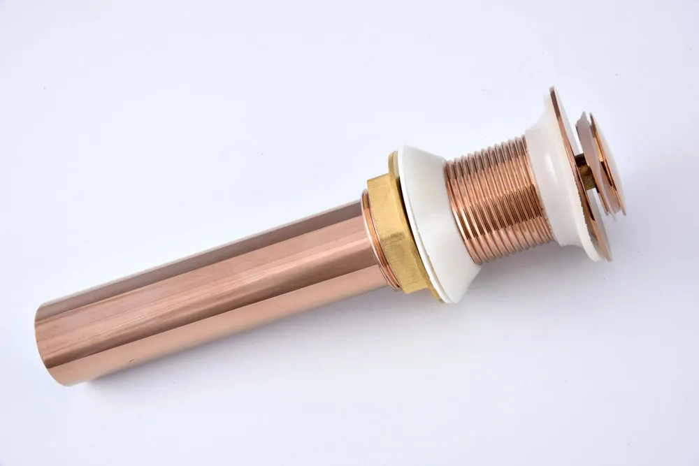 Роскошный маленький круглый колпачок из латуни розового золота раковина для