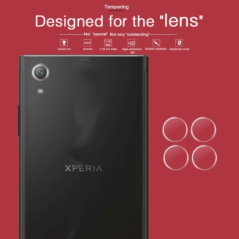 HD Задняя камера Объектив Закаленное стекло пленка для Sony Xperia XA1 5 in G3121 G3123 G3125
