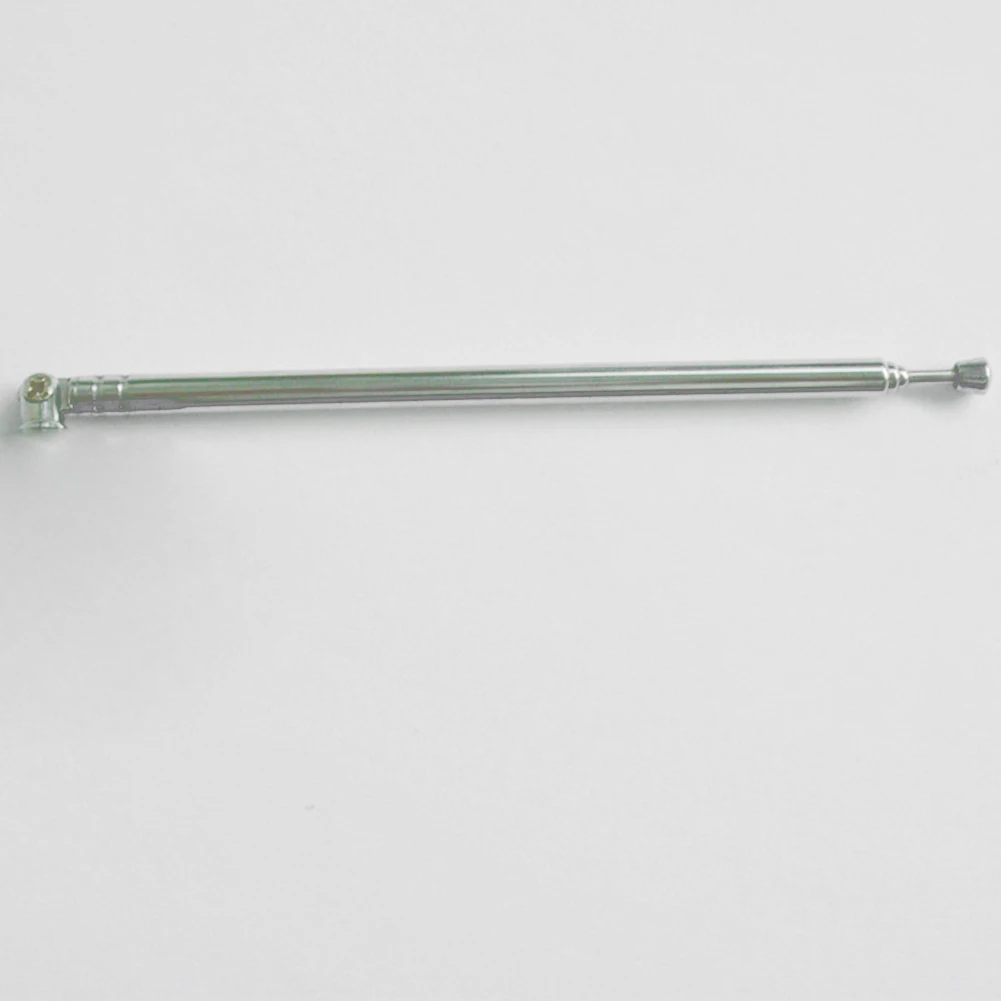 2PCS Telescopic 4 Section Parts Radio AM/FM Equipment Antenna Replacement Universal Multipurpose DIY Instrument Stainless Steel |