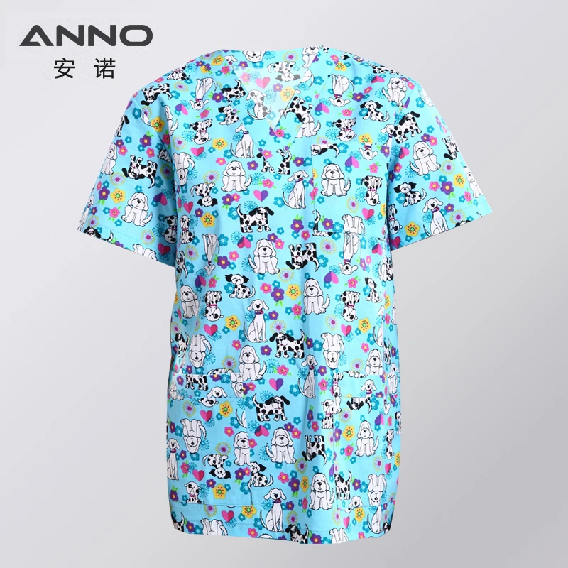 ANNO 5XL, медицинская одежда, униформа медсестры с героями мультфильмов, клиническая форма, опционально, больница, sdScrubs, набор или топы, футболка или штаны