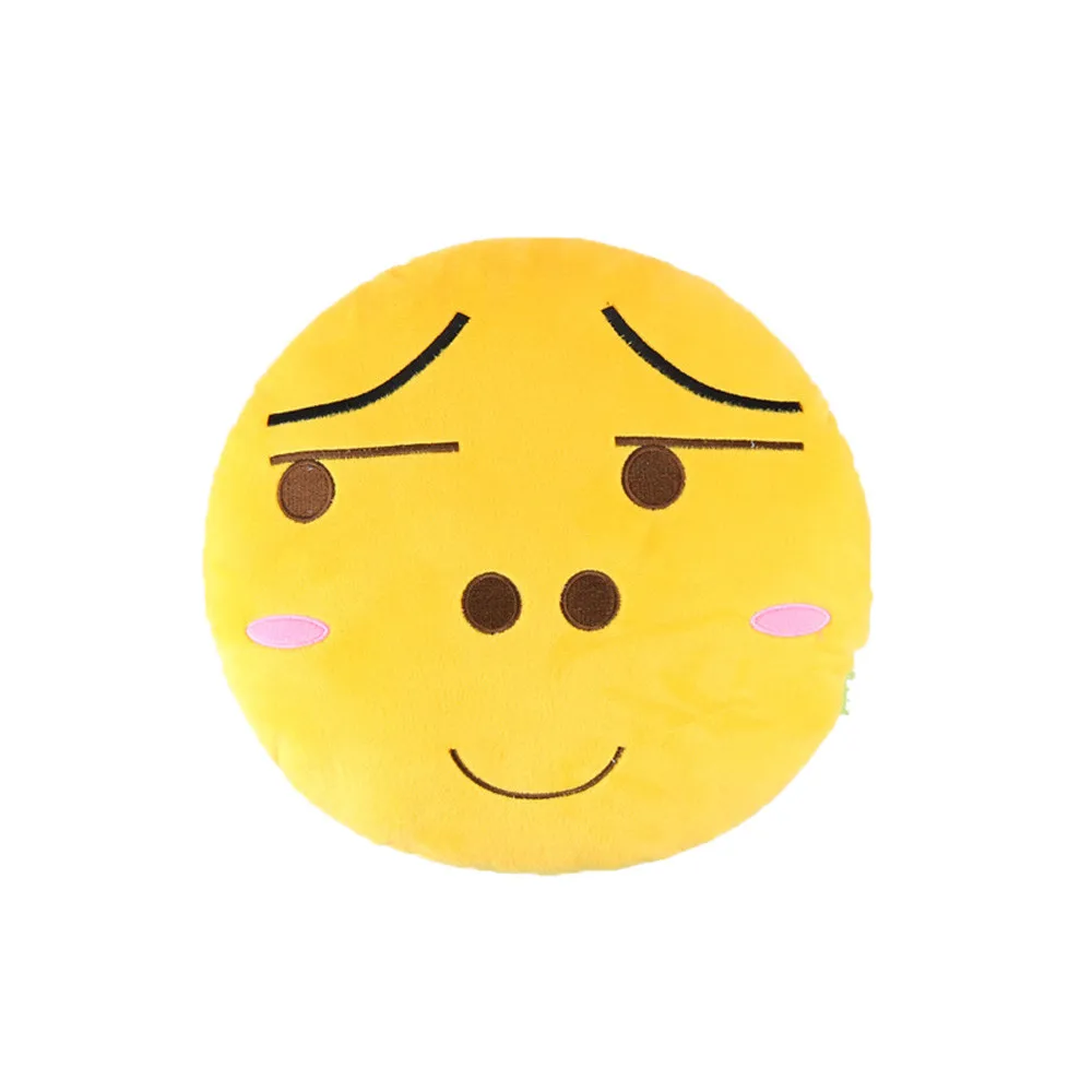 ФЭСТ отправки мультфильм милый автомобиль Веселые озорные Emoji Подушка