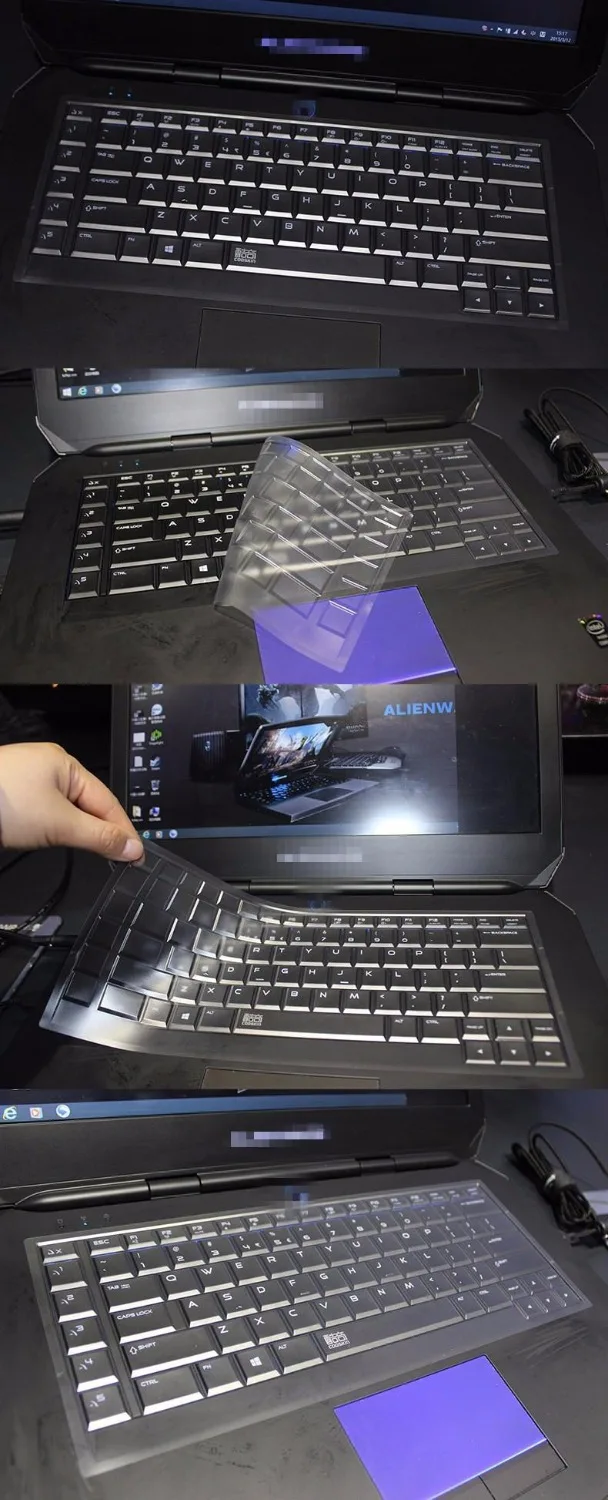 Прозрачный чехол для ноутбука Alienware 15 R2 R3 R4 AW15R2 AW15R3 AW15R4 6 &quot2015 2018|keyboard cover|cover