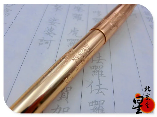 Ручка Beijing JinXing Venus pen 703 старинная резьба Женская ручка ручная скульптура дракона