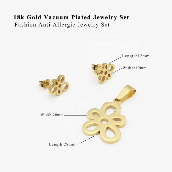 Комплект из колье и серёг нержавеющей стали|set long|set princessset analog alarm clock |