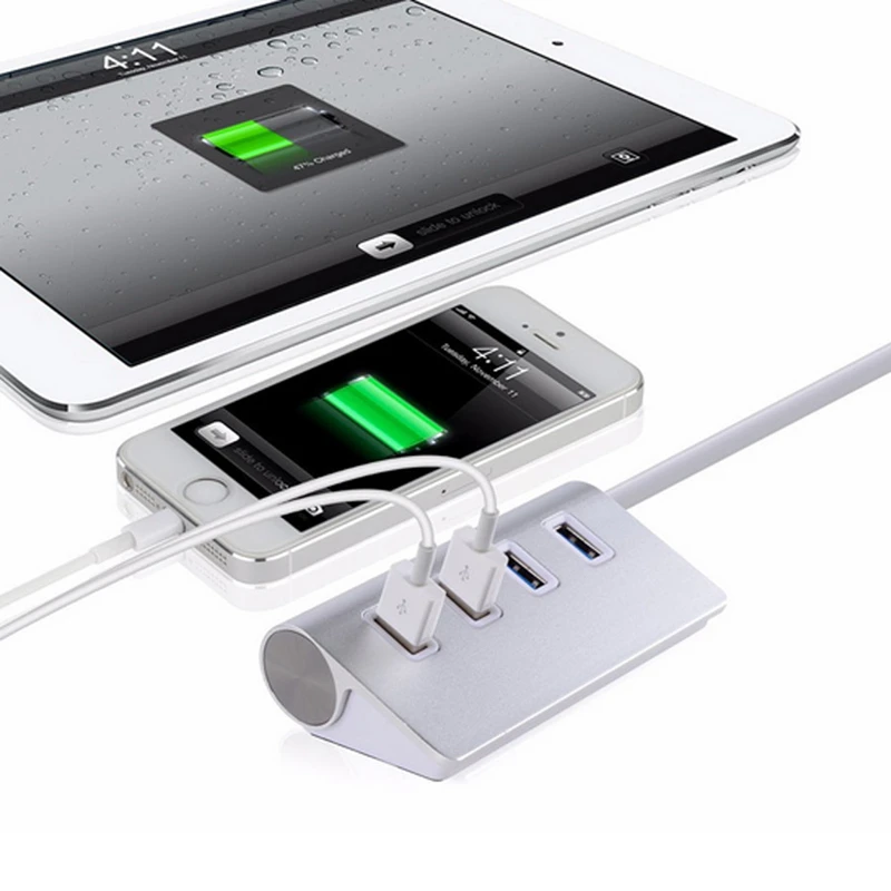 Usb-концентратор Type-C из алюминиевого сплава концентратор USB 3 1 к 0 4 порта адаптер