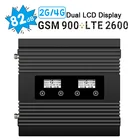 Усилитель сигнала сотового телефона 82dB GSM 900 МГц 4G LTE 2600 МГц, ретранслятор B7 для MTS, MegaFon, Beeline,Tele2