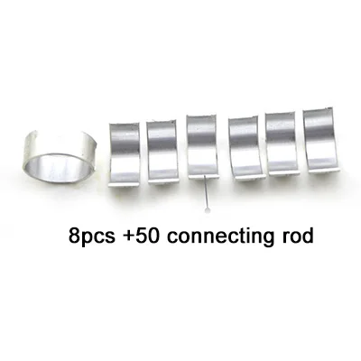 Add 50 Connecting Для Кавасаки ZX-6R ZX6R ZX600 2007-2012 Мотоциклетный Двигатель Коленчатого вала плитка и подключение шатун комплект подшипников STD+ 25+ 50+ 75+ 100# e - Цвет: Add 50 Connecting